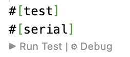 Single Test Runner